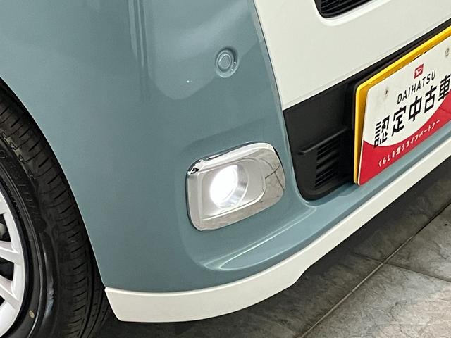 ムーヴキャンバスストライプスＧ　両側電動スライドドア　ＬＥＤ　届出済未使用車衝突被害軽減ブレーキ　コーナーセンサー　バックカメラ（ナビ装着時用）　両側電動スライドドア　前席シートヒーター　電動パーキングブレーキ　ＬＥＤ　オートライト　オートエアコン　スマートキー　エコアイドル（滋賀県）の中古車