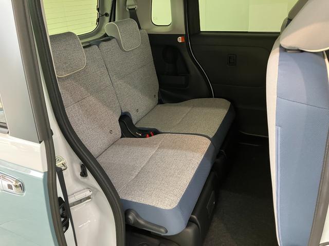 ムーヴキャンバスストライプスＧ　両側電動スライドドア　ＬＥＤ　届出済未使用車衝突被害軽減ブレーキ　コーナーセンサー　バックカメラ（ナビ装着時用）　両側電動スライドドア　前席シートヒーター　電動パーキングブレーキ　ＬＥＤ　オートライト　オートエアコン　スマートキー　エコアイドル（滋賀県）の中古車