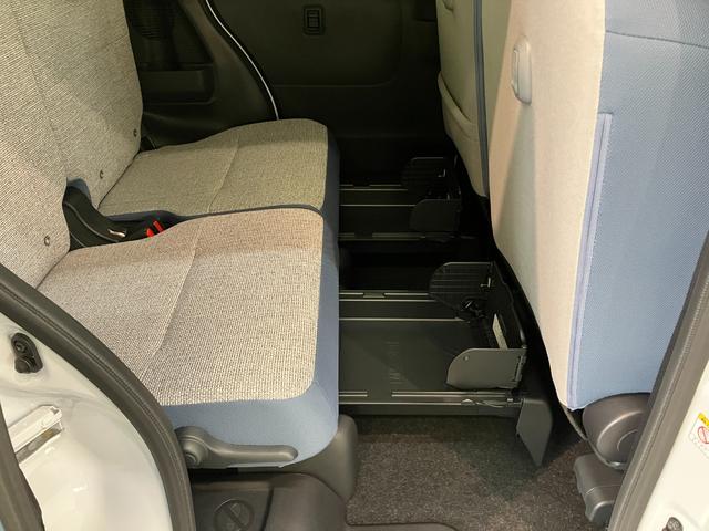 ムーヴキャンバスストライプスＧ　両側電動スライドドア　ＬＥＤ　届出済未使用車衝突被害軽減ブレーキ　コーナーセンサー　バックカメラ（ナビ装着時用）　両側電動スライドドア　前席シートヒーター　電動パーキングブレーキ　ＬＥＤ　オートライト　オートエアコン　スマートキー　エコアイドル（滋賀県）の中古車