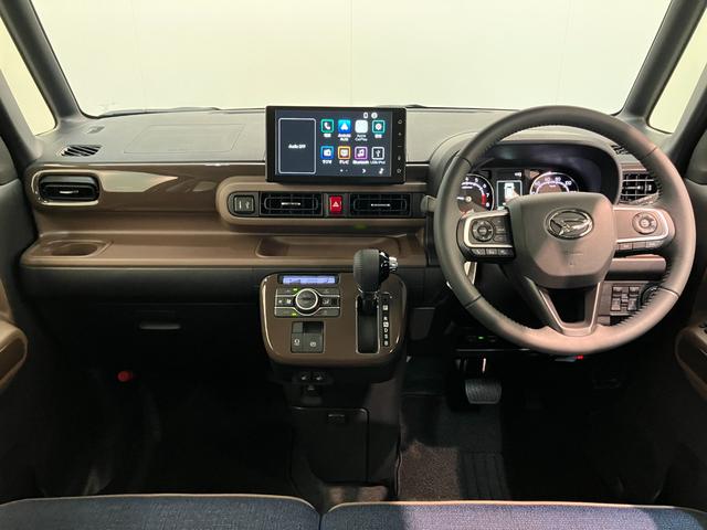 ムーヴキャンバスセオリーＧターボ　９型ディスプレイオーディオ　駐車支援機能衝突被害軽減ブレーキ　コーナーセンサー　９型ディスプレイオーディオ　フルセグ　Ｂｌｕｅｔｏｏｔｈ　ＵＳＢ　パノラマカメラ　前後ドラレコ　レーダークルコン　両側パワスラ　シートヒーター　駐車支援システム（滋賀県）の中古車