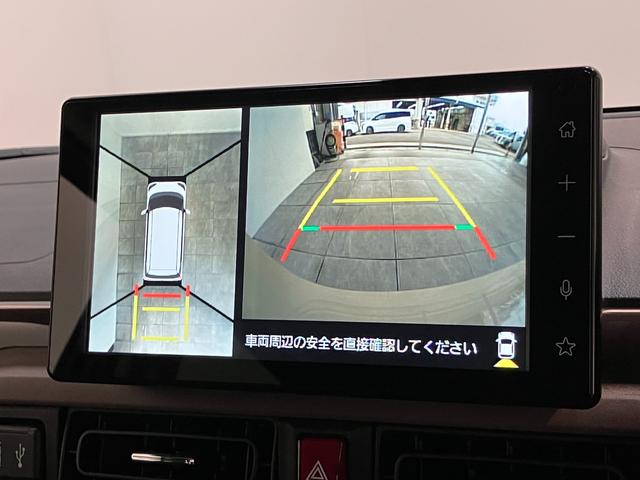 ムーヴキャンバスセオリーＧターボ　９型ディスプレイオーディオ　駐車支援機能衝突被害軽減ブレーキ　コーナーセンサー　９型ディスプレイオーディオ　フルセグ　Ｂｌｕｅｔｏｏｔｈ　ＵＳＢ　パノラマカメラ　前後ドラレコ　レーダークルコン　両側パワスラ　シートヒーター　駐車支援システム（滋賀県）の中古車