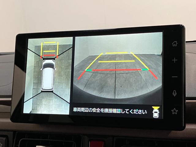 ムーヴキャンバスセオリーＧターボ　９型ディスプレイオーディオ　駐車支援機能衝突被害軽減ブレーキ　コーナーセンサー　９型ディスプレイオーディオ　フルセグ　Ｂｌｕｅｔｏｏｔｈ　ＵＳＢ　パノラマカメラ　前後ドラレコ　レーダークルコン　両側パワスラ　シートヒーター　駐車支援システム（滋賀県）の中古車