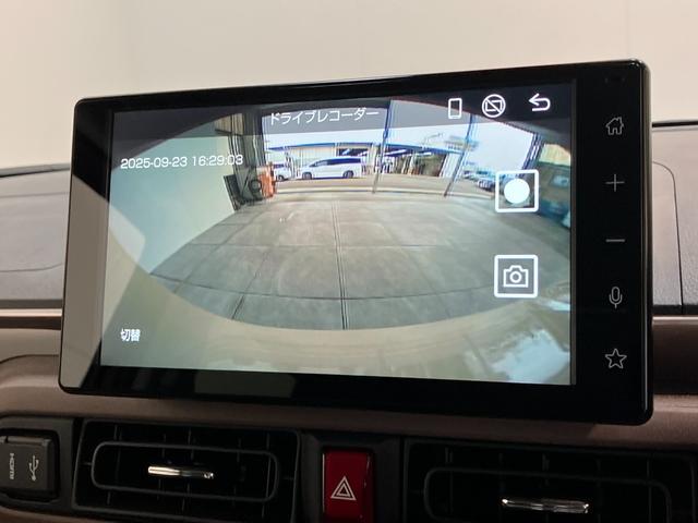 ムーヴキャンバスセオリーＧターボ　９型ディスプレイオーディオ　駐車支援機能衝突被害軽減ブレーキ　コーナーセンサー　９型ディスプレイオーディオ　フルセグ　Ｂｌｕｅｔｏｏｔｈ　ＵＳＢ　パノラマカメラ　前後ドラレコ　レーダークルコン　両側パワスラ　シートヒーター　駐車支援システム（滋賀県）の中古車