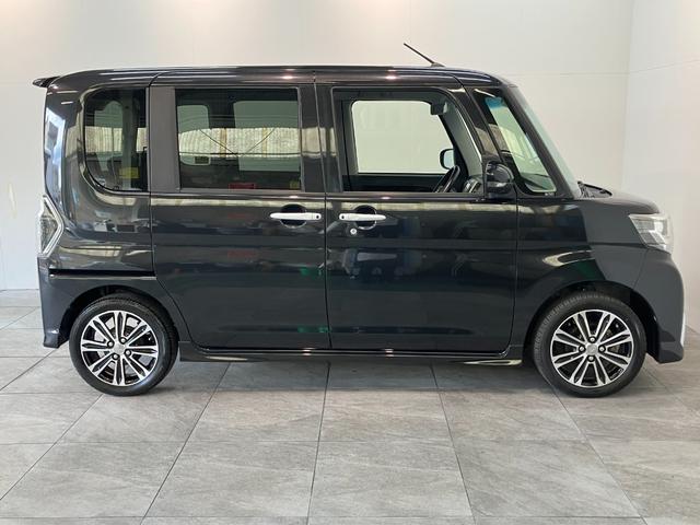 タントカスタムＲＳ　トップエディションリミテッドＳＡIII　ターボ衝突被害軽減ブレーキ　ターボ　ディスプレイオーディオ　Ｂｌｕｅｔｏｏｔｈ　ＤＶＤ再生　ＵＳＢ　パノラマカメラ　ＥＴＣ　両側電動スライドドア　シートヒーター　ＬＥＤ　スマートキー　エコアイドル（滋賀県）の中古車