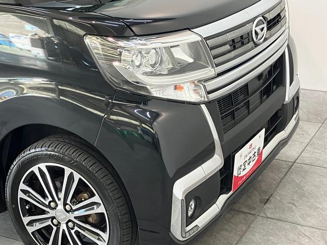 タントカスタムＲＳ　トップエディションリミテッドＳＡIII　ターボ衝突被害軽減ブレーキ　ターボ　ディスプレイオーディオ　Ｂｌｕｅｔｏｏｔｈ　ＤＶＤ再生　ＵＳＢ　パノラマカメラ　ＥＴＣ　両側電動スライドドア　シートヒーター　ＬＥＤ　スマートキー　エコアイドル（滋賀県）の中古車