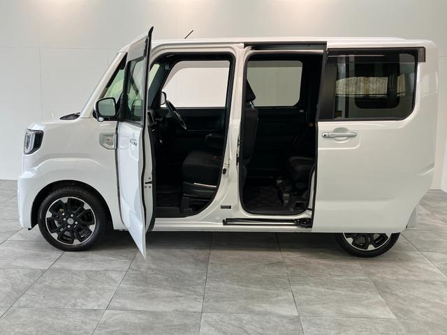 ウェイクGターボVS SAIII 両側電動スライドドア 車検整備付衝突被害軽減ブレーキ ターボ パノラマカメラ(ナビ装着時用) ドラレコ 両側電動スライドドア LEDヘッドライト オートライト オートエアコン スマートキー 電動格納式ミラー エコアイドル(滋賀県)の中古車