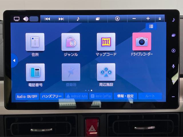 ムーヴキャンバスストライプスＧ　１０型フルセグナビ　前後ドラレコ　ＬＥＤ衝突被害軽減ブレーキ　コーナーセンサー　１０型フルセグナビ　Ｂｌｕｅｔｏｏｔｈ　ＵＳＢ　バックカメラ　前後ドラレコ　両側電動スライドドア　前席シートヒーター　電動パーキングブレーキ　ＬＥＤ（滋賀県）の中古車