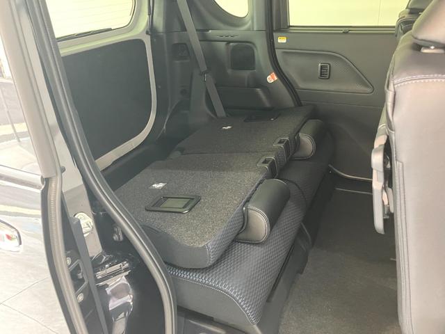 タントカスタムＲＳ　ターボ　両側電動スライドドア　届出済未使用車衝突被害軽減ブレーキ　コーナーセンサー　ターボ　バックカメラ（ナビ装着時用）　両側電動スライドドア　前席シートヒーター　電動パーキングブレーキ　ＬＥＤ　オートライト　オートエアコン　スマートキー（滋賀県）の中古車