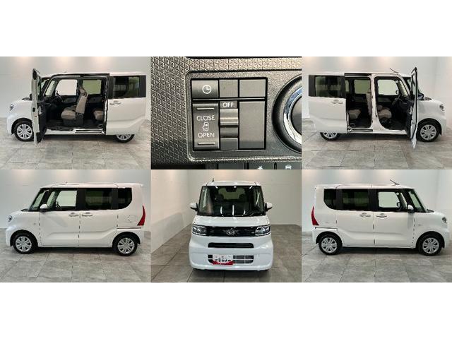 タントＸ　左側電動スライドドア　シートヒーター　届出済未使用車衝突被害軽減ブレーキ　コーナーセンサー　バックカメラ（ナビ装着時用）　左側電動スライドドア　前席シートヒーター　電動パーキングブレーキ　ＬＥＤ　オートライト　オートエアコン　スマートキー　エコアイドル（滋賀県）の中古車
