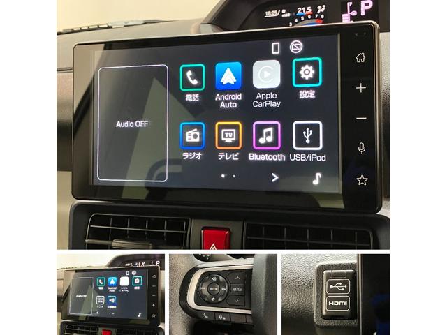 タントＸ　９型ディスプレイオーディオ　左側電動スライドドア衝突被害軽減ブレーキ　コーナーセンサー　９型ディスプレイオーディオ　フルセグ　Ｂｌｕｅｔｏｏｔｈ　ＵＳＢ　バックカメラ　左側電動スライドドア　前席シートヒーター　ＬＥＤ　オートライト　スマートキー（滋賀県）の中古車
