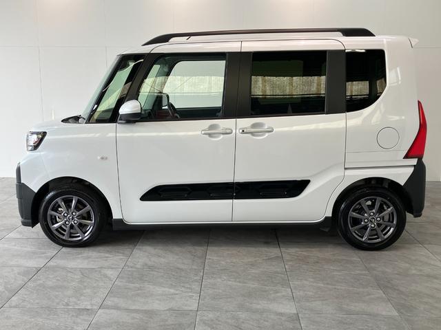 タントファンクロス　両側電動スライドドア　シートヒーター　ＬＥＤ衝突被害軽減ブレーキ　コーナーセンサー　バックカメラ（ナビ装着時用）　両側電動スライドドア　前席シートヒーター　電動パーキングブレーキ　ＬＥＤ　オートライト　オートエアコン　スマートキー　エコアイドル（滋賀県）の中古車