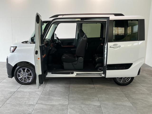 タントファンクロス　両側電動スライドドア　シートヒーター　ＬＥＤ衝突被害軽減ブレーキ　コーナーセンサー　バックカメラ（ナビ装着時用）　両側電動スライドドア　前席シートヒーター　電動パーキングブレーキ　ＬＥＤ　オートライト　オートエアコン　スマートキー　エコアイドル（滋賀県）の中古車