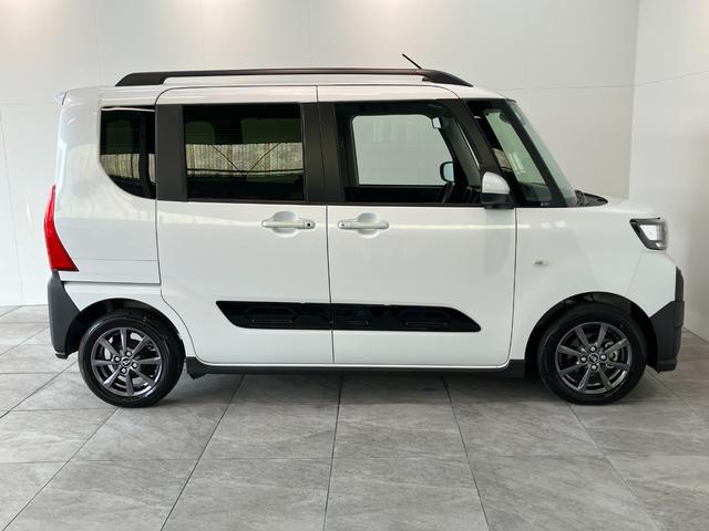 タントファンクロス　両側電動スライドドア　シートヒーター　ＬＥＤ衝突被害軽減ブレーキ　コーナーセンサー　バックカメラ（ナビ装着時用）　両側電動スライドドア　前席シートヒーター　電動パーキングブレーキ　ＬＥＤ　オートライト　オートエアコン　スマートキー　エコアイドル（滋賀県）の中古車