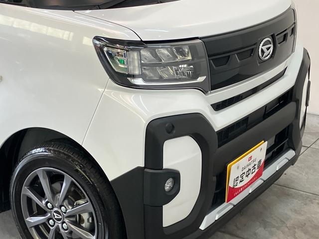 タントファンクロス　両側電動スライドドア　シートヒーター　ＬＥＤ衝突被害軽減ブレーキ　コーナーセンサー　バックカメラ（ナビ装着時用）　両側電動スライドドア　前席シートヒーター　電動パーキングブレーキ　ＬＥＤ　オートライト　オートエアコン　スマートキー　エコアイドル（滋賀県）の中古車