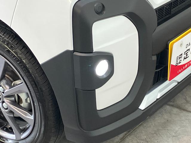 タントファンクロス　両側電動スライドドア　シートヒーター　ＬＥＤ衝突被害軽減ブレーキ　コーナーセンサー　バックカメラ（ナビ装着時用）　両側電動スライドドア　前席シートヒーター　電動パーキングブレーキ　ＬＥＤ　オートライト　オートエアコン　スマートキー　エコアイドル（滋賀県）の中古車