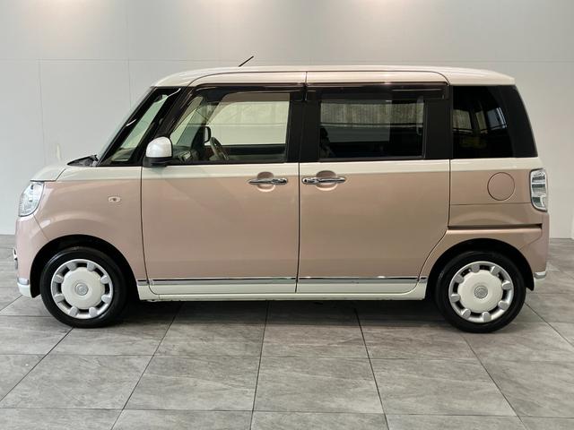 ムーヴキャンバスGメイクアップSA2 8型フルセグナビ パノラマカメラ衝突被害軽減ブレーキ スマアシ2 8インチフルセグナビ Bluetooth USB DVD パノラマカメラ 両側電動スライドドア LED オートライト オートエアコン スマートキー エコアイドル(滋賀県)の中古車