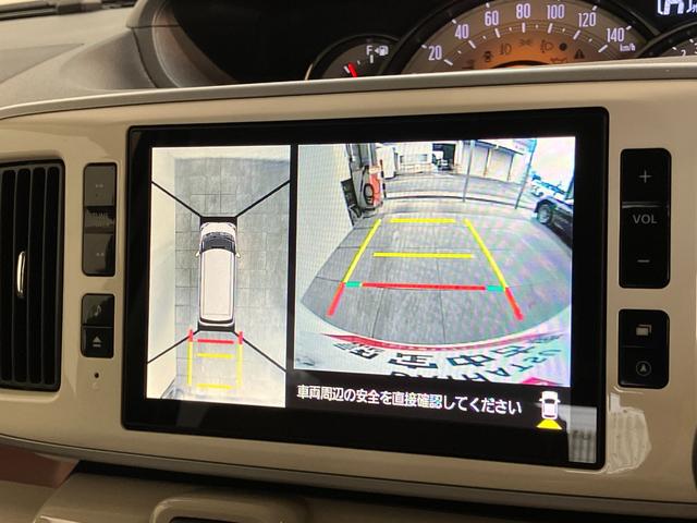 ムーヴキャンバスGメイクアップSA2 8型フルセグナビ パノラマカメラ衝突被害軽減ブレーキ スマアシ2 8インチフルセグナビ Bluetooth USB DVD パノラマカメラ 両側電動スライドドア LED オートライト オートエアコン スマートキー エコアイドル(滋賀県)の中古車