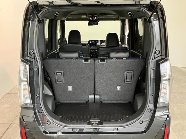 タントカスタムＲＳ　ターボ　両側電動スライドドア　車検整備付衝突被害軽減ブレーキ　コーナーセンサー　ターボ　バックカメラ（ナビ装着時用）　両側電動スライドドア　前席シートヒーター　電動パーキングブレーキ　ＬＥＤ　オートライト　オートエアコン　スマートキー（滋賀県）の中古車