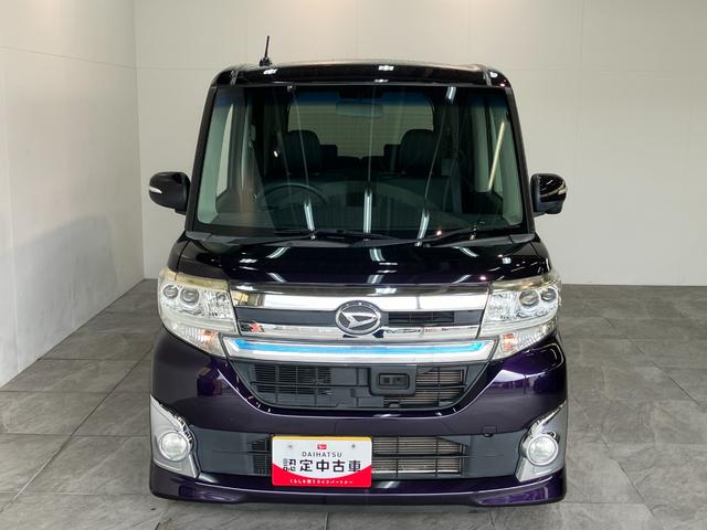タントカスタムＸトップエディションＳＡ　ワンセグナビ　Ｂカメラ衝突被害軽減ブレーキ　スマアシ１　ワンセグナビ　ＵＳＢ　バックカメラ　左側電動スライドドア　ＬＥＤヘッドライト　オートライト　オートエアコン　電動格納式ミラー　スマートキー（滋賀県）の中古車