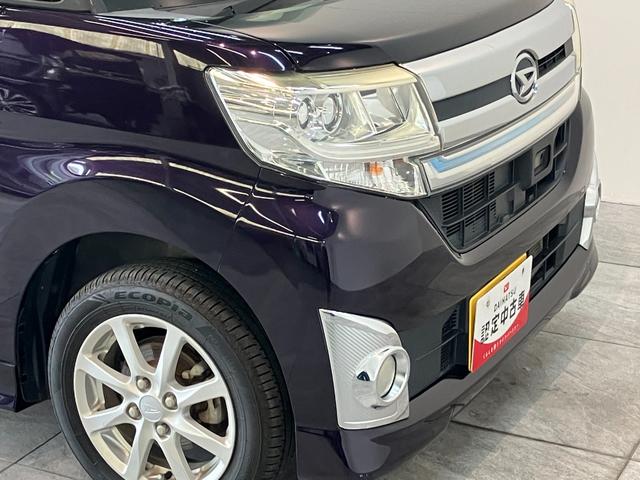 タントカスタムＸトップエディションＳＡ　ワンセグナビ　Ｂカメラ衝突被害軽減ブレーキ　スマアシ１　ワンセグナビ　ＵＳＢ　バックカメラ　左側電動スライドドア　ＬＥＤヘッドライト　オートライト　オートエアコン　電動格納式ミラー　スマートキー（滋賀県）の中古車