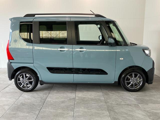 タントファンクロス　９型ディスプレイオーディオ　両側パワスラ衝突被害軽減ブレーキ　コーナーセンサー　９型ディスプレイオーディオ　フルセグ　Ｂｌｕｅｔｏｏｔｈ　ＵＳＢ　バックカメラ　前後ドラレコ　両側電動スライドドア　前席シートヒーター　ＬＥＤ　オートライト（滋賀県）の中古車
