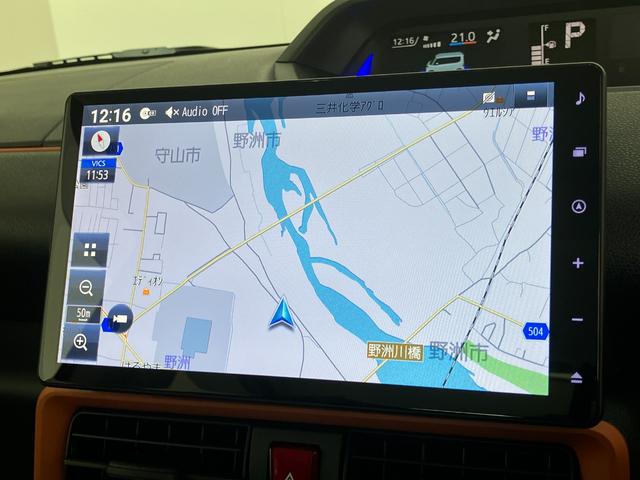 タントファンクロスターボ　１０型フルセグナビ　パノラマカメラ衝突被害軽減ブレーキ　コーナーセンサー　１０型フルセグナビ　Ｂｌｕｅｔｏｏｔｈ　ＤＶＤ　ＵＳＢ　パノラマカメラ　両側パワスラ　前席シートヒーター　ＬＥＤ　オートライト　レーダークルコン　スマートキー（滋賀県）の中古車