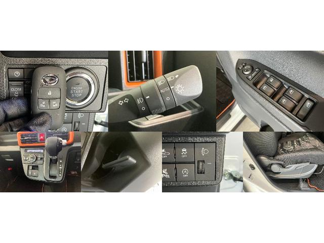 タントファンクロスターボ　１０型フルセグナビ　パノラマカメラ衝突被害軽減ブレーキ　コーナーセンサー　１０型フルセグナビ　Ｂｌｕｅｔｏｏｔｈ　ＤＶＤ　ＵＳＢ　パノラマカメラ　両側パワスラ　前席シートヒーター　ＬＥＤ　オートライト　レーダークルコン　スマートキー（滋賀県）の中古車