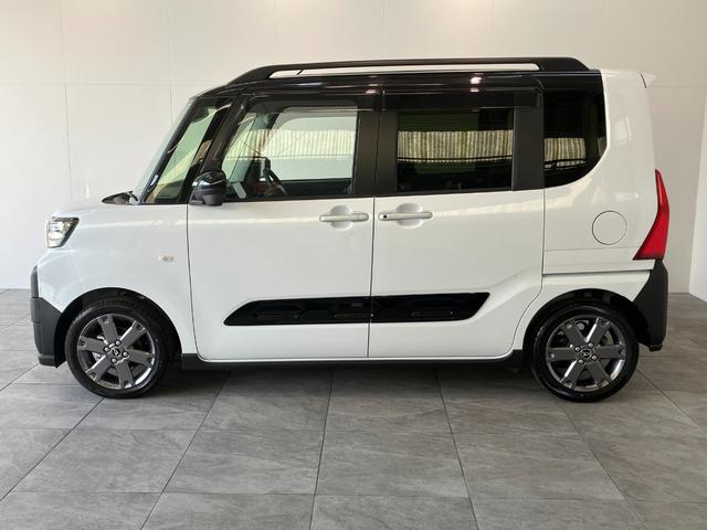 タントファンクロスターボ　１０型フルセグナビ　パノラマカメラ衝突被害軽減ブレーキ　コーナーセンサー　１０型フルセグナビ　Ｂｌｕｅｔｏｏｔｈ　ＤＶＤ　ＵＳＢ　パノラマカメラ　両側パワスラ　前席シートヒーター　ＬＥＤ　オートライト　レーダークルコン　スマートキー（滋賀県）の中古車