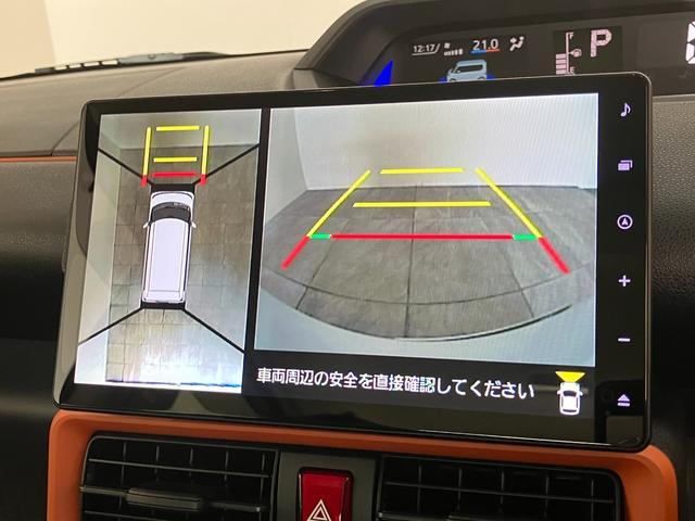 タントファンクロスターボ　１０型フルセグナビ　パノラマカメラ衝突被害軽減ブレーキ　コーナーセンサー　１０型フルセグナビ　Ｂｌｕｅｔｏｏｔｈ　ＤＶＤ　ＵＳＢ　パノラマカメラ　両側パワスラ　前席シートヒーター　ＬＥＤ　オートライト　レーダークルコン　スマートキー（滋賀県）の中古車