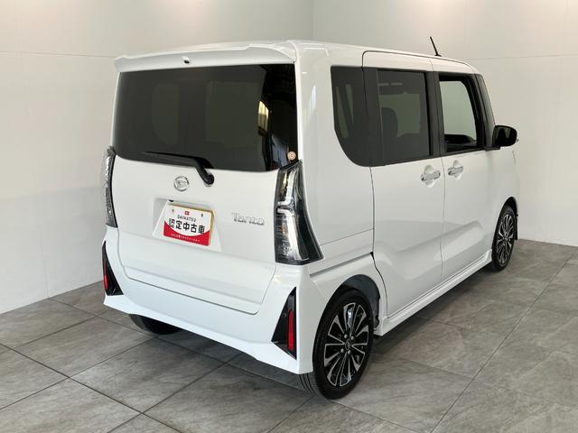タントカスタムＲＳ　ターボ　９型ディスプレイオーディオ　フルセグ衝突被害軽減ブレーキ　コーナーセンサー　ターボ　９型ディスプレイオーディオ　フルセグ　バックカメラ　Ｂｌｕｅｔｏｏｔｈ　ＵＳＢ　両側電動スライドドア　前席シートヒーター　電動パーキングブレーキ　ＬＥＤ（滋賀県）の中古車