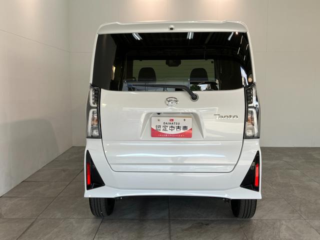 タントカスタムＲＳ　ターボ　９型ディスプレイオーディオ　フルセグ衝突被害軽減ブレーキ　コーナーセンサー　ターボ　９型ディスプレイオーディオ　フルセグ　バックカメラ　Ｂｌｕｅｔｏｏｔｈ　ＵＳＢ　両側電動スライドドア　前席シートヒーター　電動パーキングブレーキ　ＬＥＤ（滋賀県）の中古車