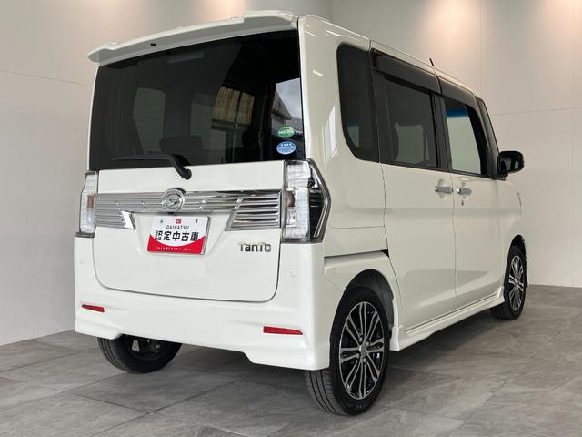 タントカスタムＲＳトップエディションＳＡ３　フルセグナビ　Ｂカメラ衝突被害軽減ブレーキ　ターボ　フルセグナビ　Ｂｌｕｅｔｏｏｔｈ　ＤＶＤ再生　ＵＳＢ　バックカメラ　ドラレコ　両側パワスラ　運転席シートヒーター　ＬＥＤ　オートライト　スマートキー　エコアイドル（滋賀県）の中古車