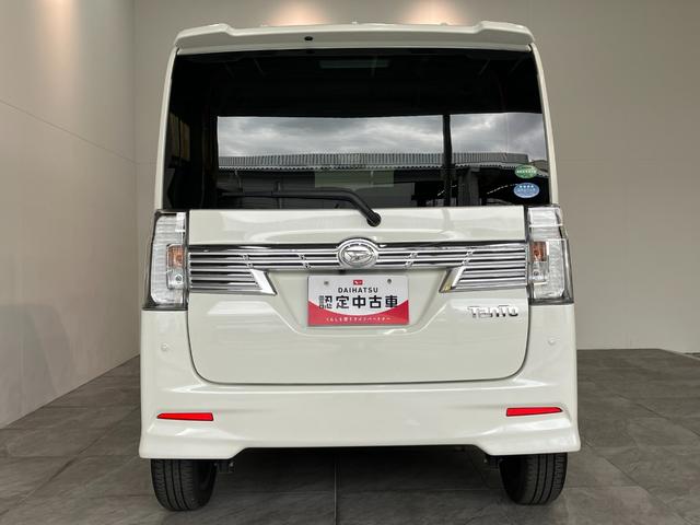 タントカスタムＲＳトップエディションＳＡ３　フルセグナビ　Ｂカメラ衝突被害軽減ブレーキ　ターボ　フルセグナビ　Ｂｌｕｅｔｏｏｔｈ　ＤＶＤ再生　ＵＳＢ　バックカメラ　ドラレコ　両側パワスラ　運転席シートヒーター　ＬＥＤ　オートライト　スマートキー　エコアイドル（滋賀県）の中古車