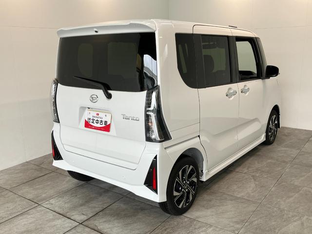 タントカスタムＸ　９型ディスプレイオーディオ　ドラレコ　Ｂカメラ衝突被害軽減ブレーキ　コーナーセンサー　９型ディスプレイオーディオ　フルセグ　Ｂｌｕｅｔｏｏｔｈ　ＵＳＢ　バックカメラ　前後ドラレコ　両側電動スライドドア　前席シートヒーター　ＬＥＤ　スマートキー（滋賀県）の中古車