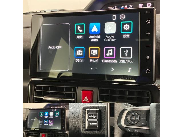 タントカスタムＸ　９型ディスプレイオーディオ　ドラレコ　Ｂカメラ衝突被害軽減ブレーキ　コーナーセンサー　９型ディスプレイオーディオ　フルセグ　Ｂｌｕｅｔｏｏｔｈ　ＵＳＢ　バックカメラ　前後ドラレコ　両側電動スライドドア　前席シートヒーター　ＬＥＤ　スマートキー（滋賀県）の中古車