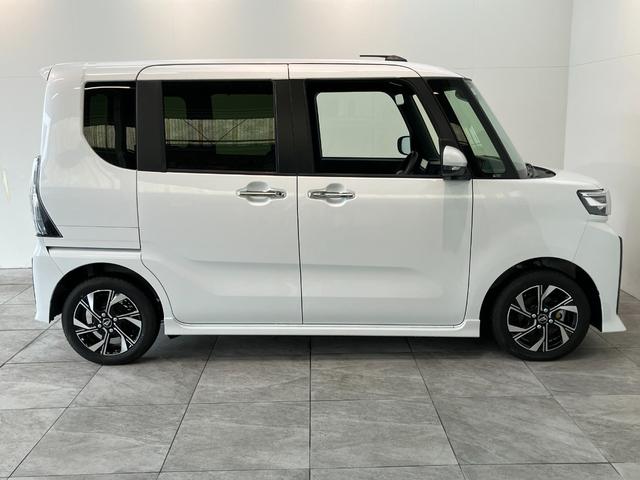 タントカスタムＸ　９型ディスプレイオーディオ　ドラレコ　Ｂカメラ衝突被害軽減ブレーキ　コーナーセンサー　９型ディスプレイオーディオ　フルセグ　Ｂｌｕｅｔｏｏｔｈ　ＵＳＢ　バックカメラ　前後ドラレコ　両側電動スライドドア　前席シートヒーター　ＬＥＤ　スマートキー（滋賀県）の中古車