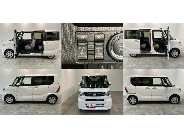 タントＸ　両側電動スライドドア　シートヒーター　届出済未使用車衝突被害軽減ブレーキ　コーナーセンサー　バックカメラ（ナビ装着時用）　両側電動スライドドア　前席シートヒーター　電動パーキングブレーキ　ＬＥＤ　オートライト　オートエアコン　スマートキー　エコアイドル（滋賀県）の中古車