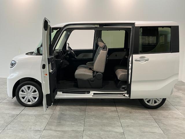 タントＸ　両側電動スライドドア　シートヒーター　届出済未使用車衝突被害軽減ブレーキ　コーナーセンサー　バックカメラ（ナビ装着時用）　両側電動スライドドア　前席シートヒーター　電動パーキングブレーキ　ＬＥＤ　オートライト　オートエアコン　スマートキー　エコアイドル（滋賀県）の中古車