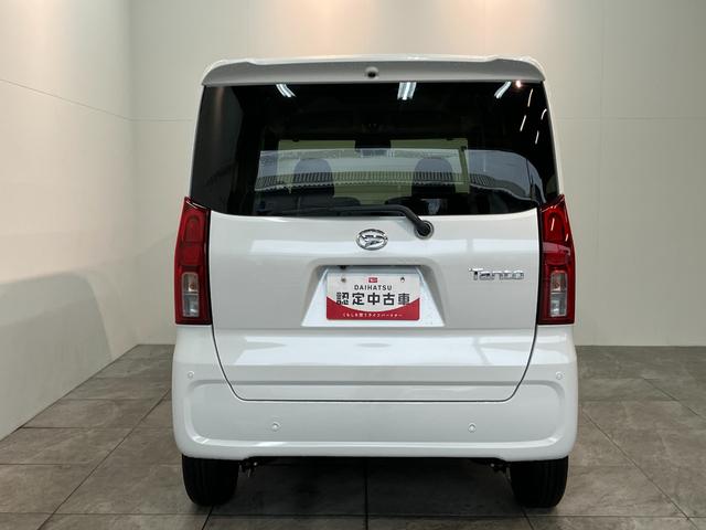 タントＸ　両側電動スライドドア　シートヒーター　届出済未使用車衝突被害軽減ブレーキ　コーナーセンサー　バックカメラ（ナビ装着時用）　両側電動スライドドア　前席シートヒーター　電動パーキングブレーキ　ＬＥＤ　オートライト　オートエアコン　スマートキー　エコアイドル（滋賀県）の中古車