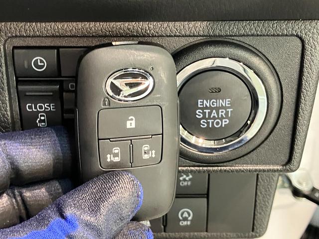 ムーヴキャンバスストライプスＧターボ　９型ディスプレイオーディオ　クルコン衝突被害軽減ブレーキ　コーナーセンサー　ディスプレイオーディオ　フルセグ　Ｂｌｕｅｔｏｏｔｈ　ＵＳＢ　バックカメラ　両側電動スライドドア　前席シートヒーター　ＬＥＤ　レーダクルーズコントロール（滋賀県）の中古車