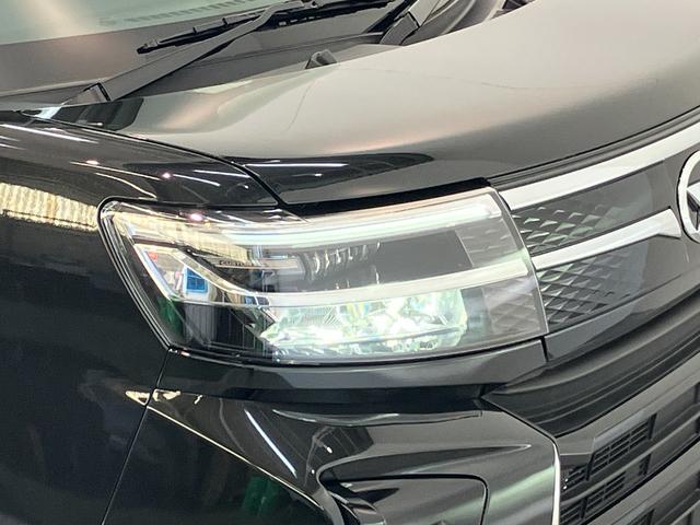 タントカスタムＲＳ　ターボ　両側電動スライドドア　届出済未使用車衝突被害軽減ブレーキ　コーナーセンサー　バックカメラ（ナビ装着時用）　両側電動スライドドア　前席シートヒーター　電動パーキングブレーキ　ＬＥＤ　オートライト　オートエアコン　スマートキー　エコアイドル（滋賀県）の中古車