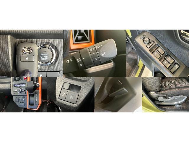 タフトＧ　レーダークルコン　シートヒーター　届出済未使用車衝突被害軽減ブレーキ　コーナーセンサー　バックカメラ（ナビ装着時用）　前席シートヒーター　電動パーキング　スカイフィールトップ　ＬＥＤ　オートライト　スマートキー　レーダクルーズコントロール（滋賀県）の中古車