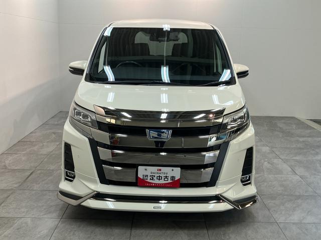 ノアハイブリッドSi WxB2 ナビ バックカメラ クルコントヨタセーフティセンス コーナーセンサー フルセグナビ バックカメラ Bluetooth USB ドラレコ クルコン シートヒーター 両側パワスラ スマートキー BBS製アルミ モデリスタエアロ(滋賀県)の中古車