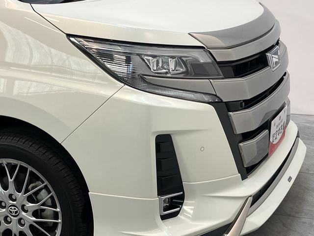 ノアハイブリッドSi WxB2 ナビ バックカメラ クルコントヨタセーフティセンス コーナーセンサー フルセグナビ バックカメラ Bluetooth USB ドラレコ クルコン シートヒーター 両側パワスラ スマートキー BBS製アルミ モデリスタエアロ(滋賀県)の中古車