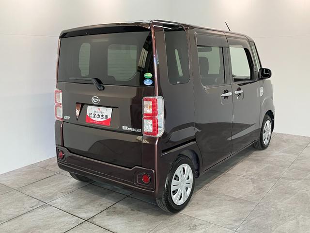 ウェイクＤ　ＳＡ　キーレスエントリー　電動格納式ミラー　車検整備付衝突被害軽減ブレーキ　スマアシ１　キーレスエントリー　電動格納式ミラー　ＬＥＤヘッドライト　両側スライドドア　エコアイドル（滋賀県）の中古車