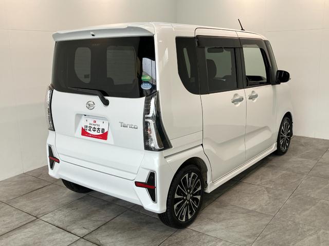 タントカスタムＲＳ　９型フルセグナビ　パノラマカメラ　車検整備付衝突被害軽減ブレーキ　コーナーセンサー　ターボ　９型フルセグナビ　Ｂｌｕｅｔｏｏｔｈ　ＤＶＤ再生　Ｂｌｕｅｔｏｏｔｈ　ＵＳＢ　パノラマカメラ　前後ドラレコ　両側電動スライドドア　ＬＥＤ　スマートキー（滋賀県）の中古車