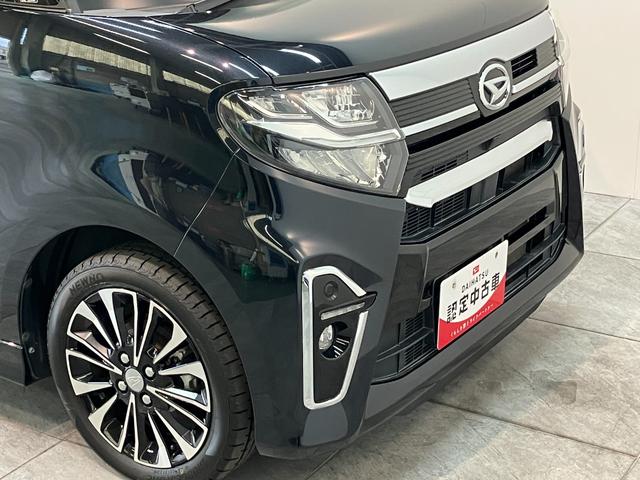 タントカスタムＲＳセレクション　９型ナビ　バックカメラ　ドラレコ衝突被害軽減ブレーキ　コーナーセンサー　９型フルセグナビ　Ｂｌｕｅｔｏｏｔｈ　ＤＶＤ　ＵＳＢ　バックカメラ　レーダークルーズコントロール　前後ドラレコ　両側電動スライドドア　前席シートヒーター　ＬＥＤ（滋賀県）の中古車