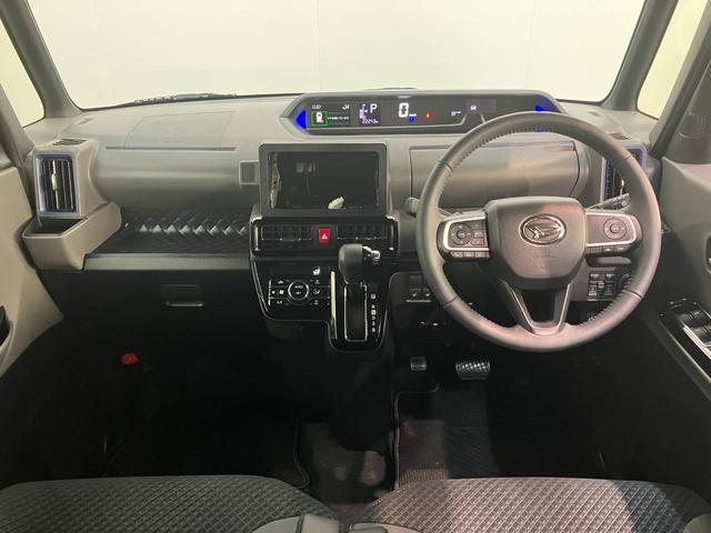 タントカスタムRSセレクション レーダクルコン シートヒーター衝突被害軽減ブレーキ コーナーセンサー ターボ パノラマカメラ(ナビ装着時用) 両側電動スライドドア 前席シートヒーター レーダークルコン LED オートライト オートエアコン スマートキー(滋賀県)の中古車