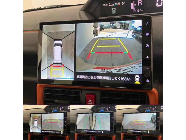 タントファンクロスターボ　１０型ナビ　パノラマカメラ　車検整備付衝突被害軽減ブレーキ　コーナーセンサー　１０型フルセグナビ　Ｂｌｕｅｔｏｏｔｈ　ＤＶＤ再生　ＵＳＢ　パノラマカメラ　ナビ連動前後ドラレコ　両側電動スライドドア　前席シートヒーター　ＬＥＤ　スマートキー（滋賀県）の中古車