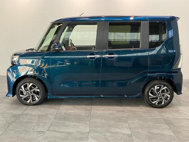 タントカスタムX 10型フルセグナビ バックカメラ 届出済未使用車衝突被害軽減ブレーキ コーナーセンサー 10型フルセグナビ Bluetooth DVD USB バックカメラ 前後ドラレコ 両側電動スライドドア 前席シートヒーター LED スマートキー エコアイドル(滋賀県)の中古車